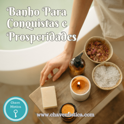 Banho Para Conquistas e Prosperidades