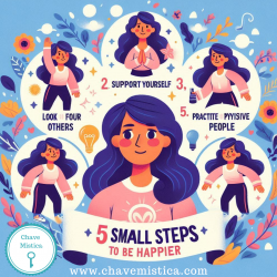 5 Pequenos Passos Para Estar Mais Feliz